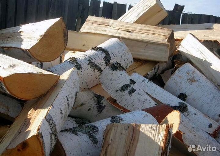Дрова березовые колотые