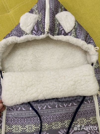 Конверт зимний в коляску