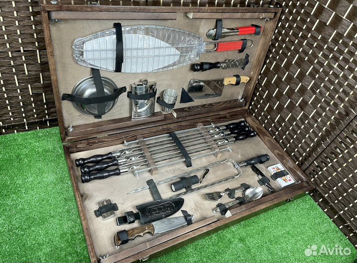 Шашлычный набор стол