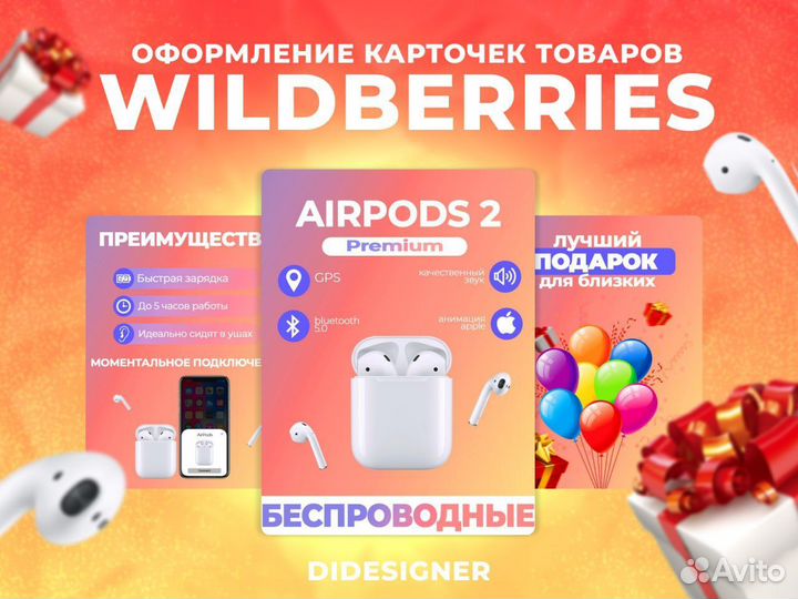 Инфографика для маркетплейсов/ карточки товаров