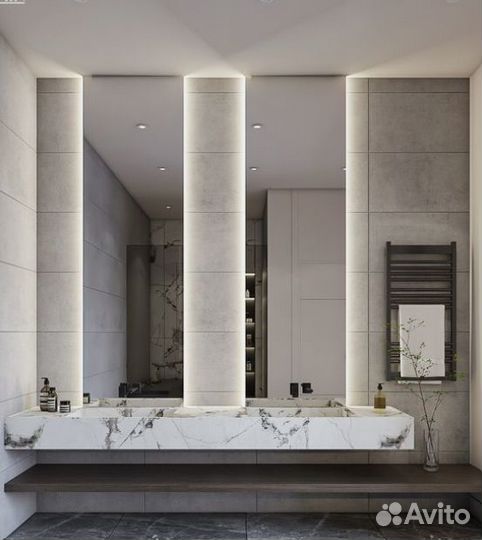 Зеркало с подсветкой Эстетик