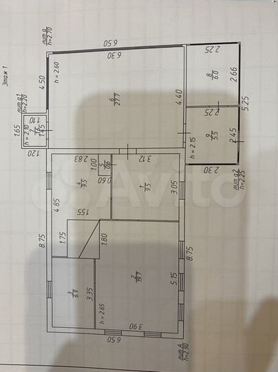 Дом 100 м² на участке 4,05 га