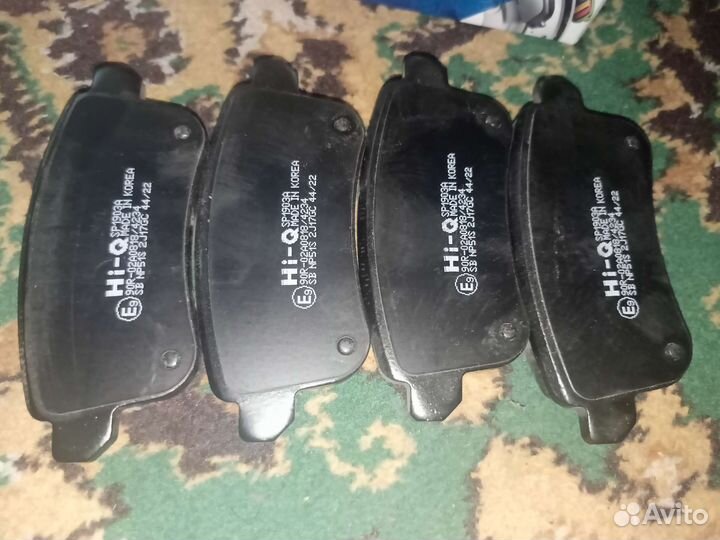 Тормозные колодки renault scenic III 09- HI-Q