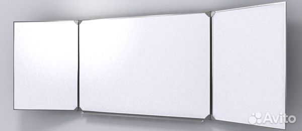 Школьная доска трехэлементная 300x100см / доставка