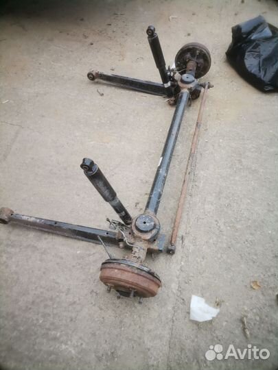 Дэу матиз задняя балка в сборе