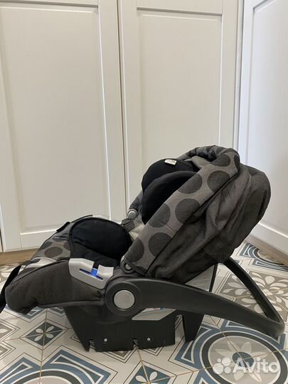 Автолюлька и автокресло с базой peg perego