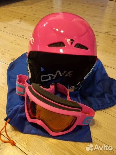 Шлем горнолыжный детский Briko Pico + маска Geyser