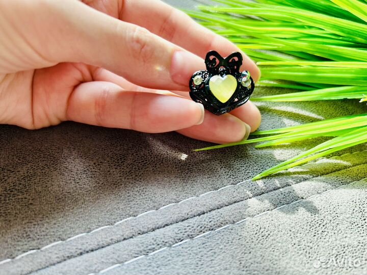 Заколка для волос крабик металлический