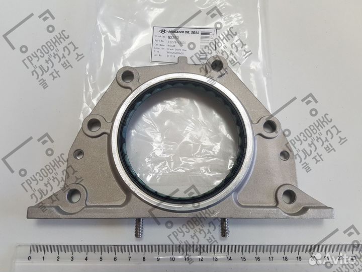 Сальник коленвала задний с крышкой, musashi (Япони