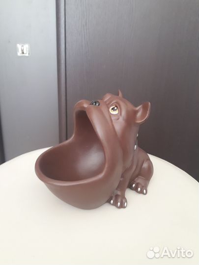 Конфетница Бульдог