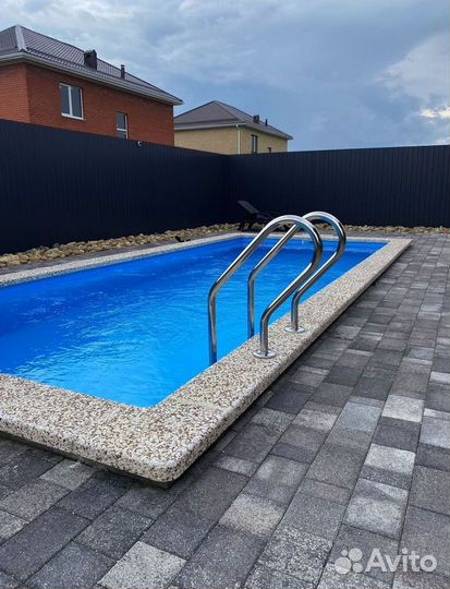 Полипропиленовая чаша (бассейн) 7м*3м*1,5м