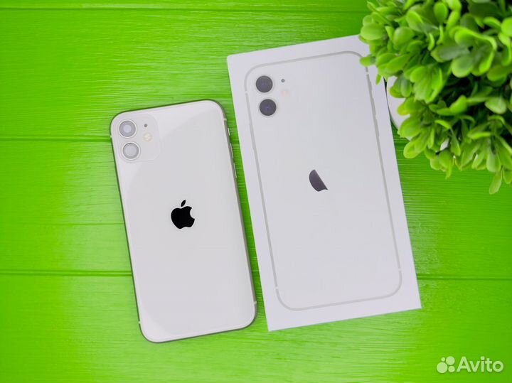 iPhone 11 128gb white Новый/Витринный