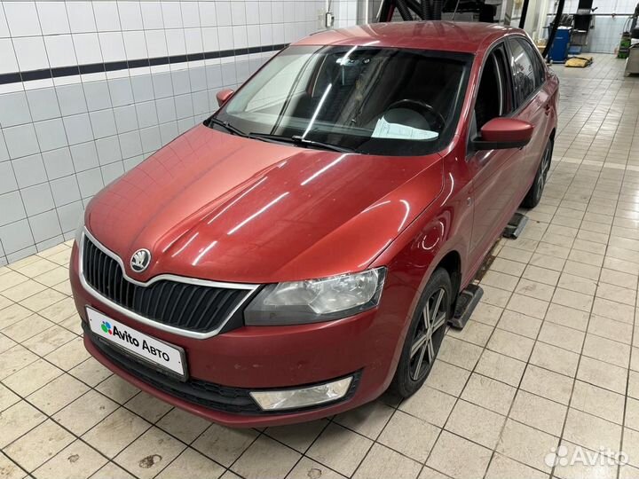 Skoda Rapid 1.6 МТ, 2014, 212 000 км