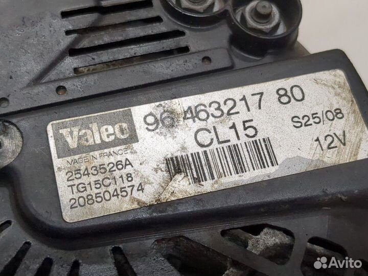 Генератор Peugeot 308, 2008