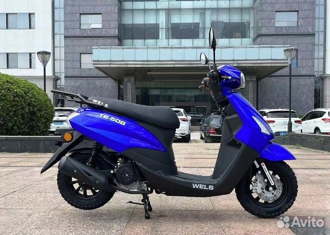 Скутер Wels XG 50(80)сс синий
