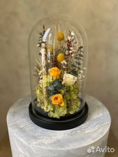 Букеты из стабилизированных цветов