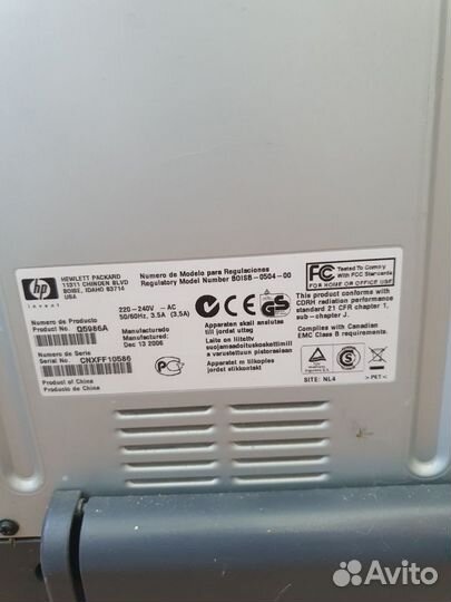 Цветной лазерный принтер HP color Laserjet 3600