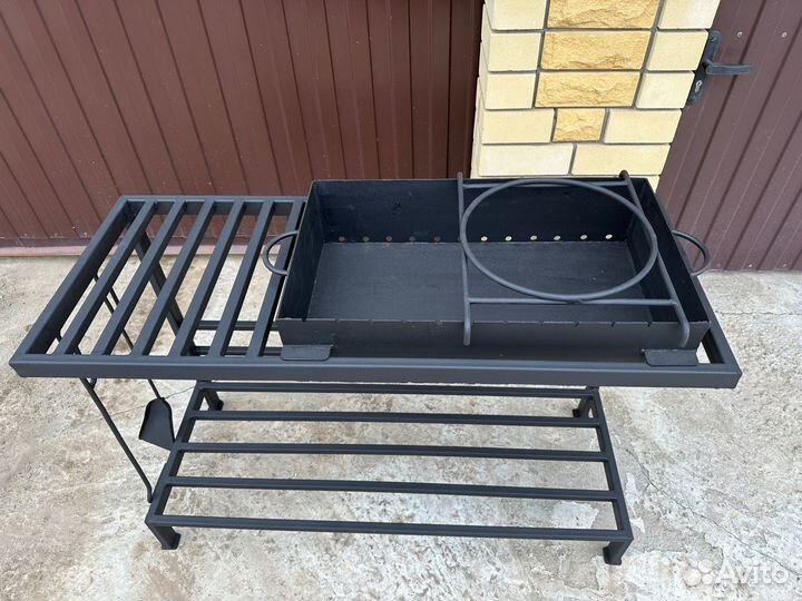 Мангал со съемной жаровней лофт 6 мм