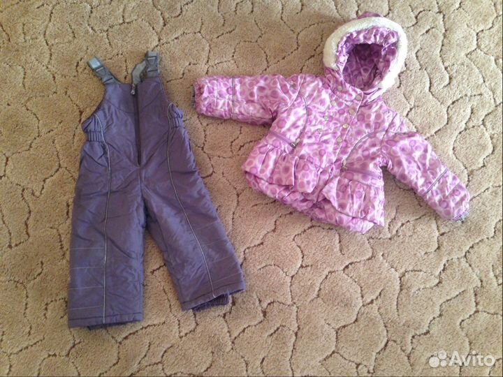 Зимнмй комбинезон для девочки Шалуны