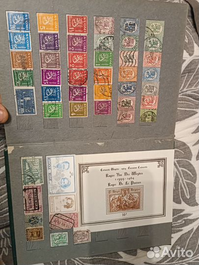 Альбом старых марок Европы