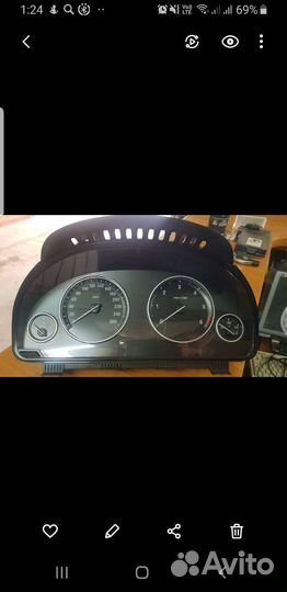 Панель приборов расширенная