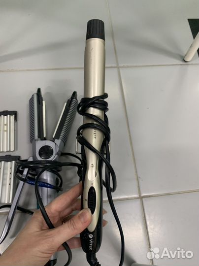 Плойка и щипцы babyliss гофре кудри