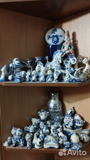 Коллекция гжель