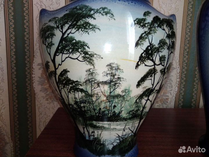 Керамическая ваза