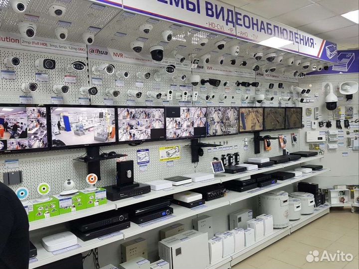Установка камер видеонаблюдения, домофонов продажа