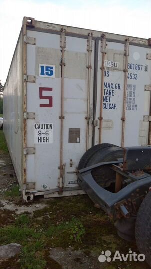 Контейнер 40 футов термос hc