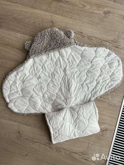 Утепленный конверт для новорожденных