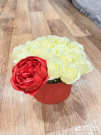 Букет цветов из мыла