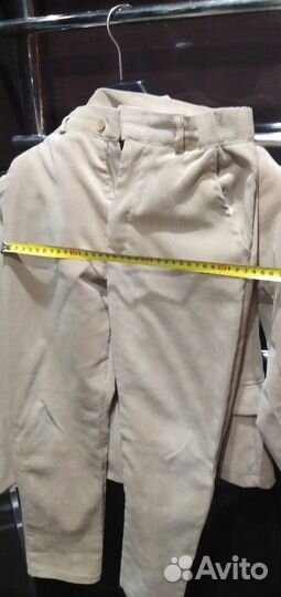 Костюм концертный, тройка. Микровельвет