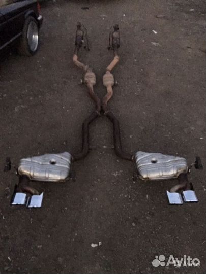 Выхлоп ML 6.3 AMG