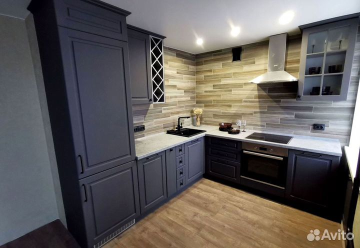 Современная кухня на заказ мдф фасады