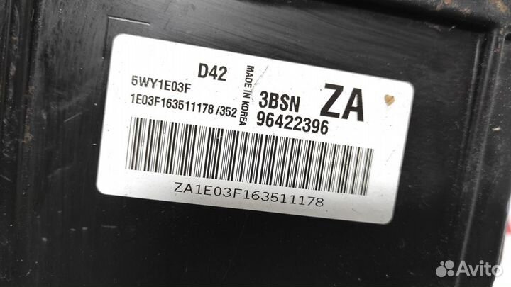 Блок управления двигателем Chevrolet Lacetti 96422