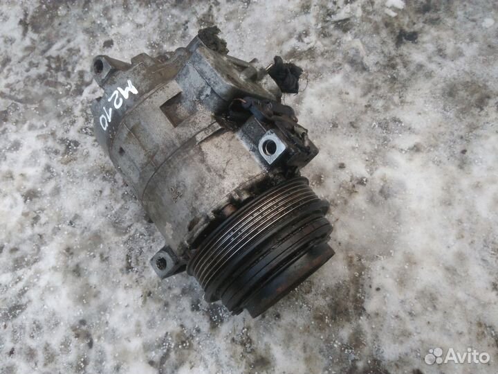 Компрессор кондиционера мерседес W210 1998 2.8