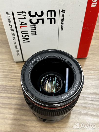 Объектив Canon EF 35mm f/1.4L USM