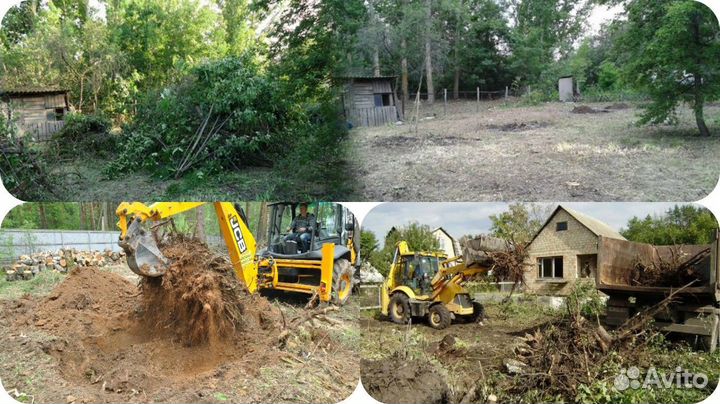 Вывоз мусора. Демонтаж строений. Очистка участков