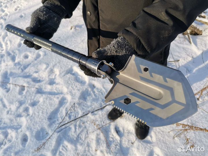 Лопата мультитул туристическая складная