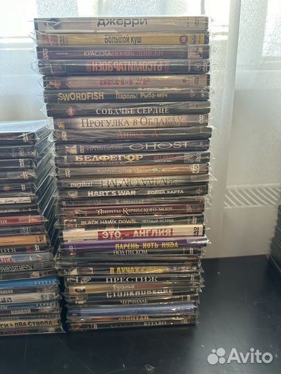 Двд диски 350 шт, в наличии много лицензионных
