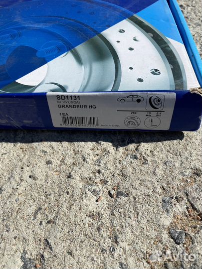 Тормозные диски Kia ceed