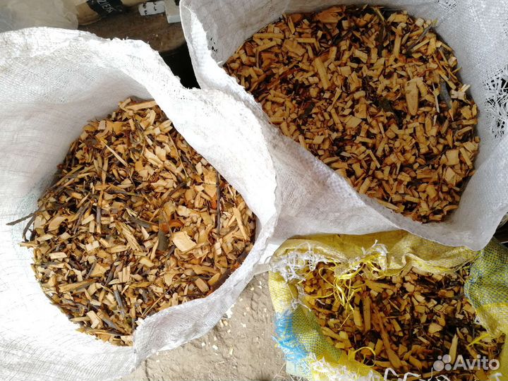 Щепа фркутовая, мульча, дизайн