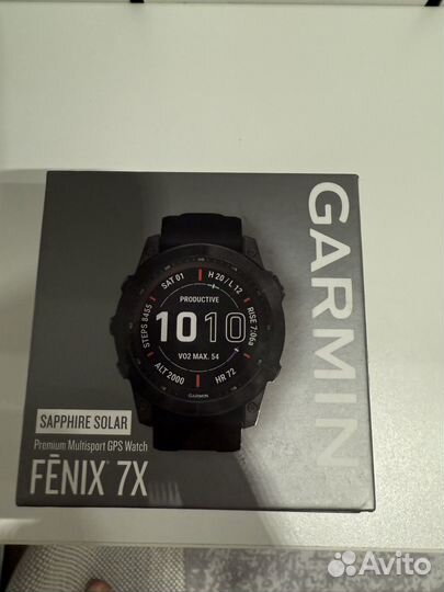 Продам часы Garmin Fenix 7X sapphire solar