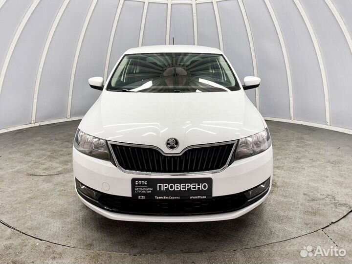 Skoda Rapid 1.6 МТ, 2017, 87 080 км