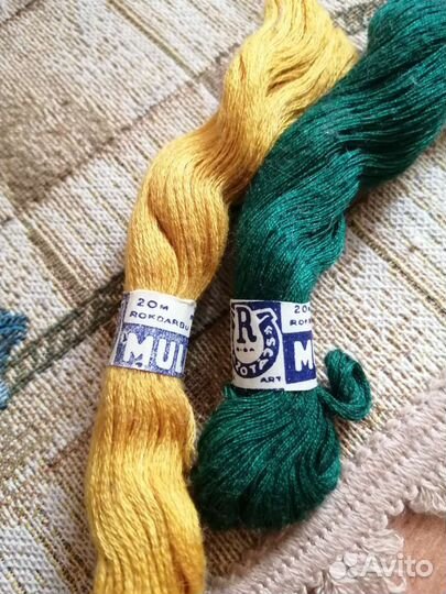 Нитки мулине СССР