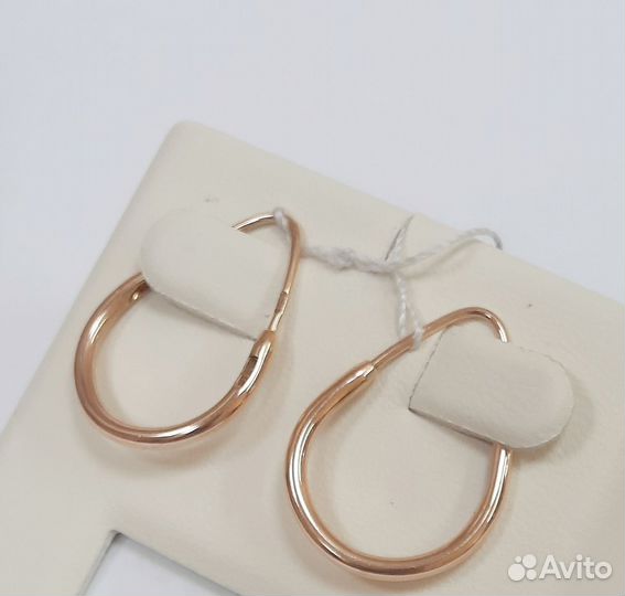 Золотые серьги