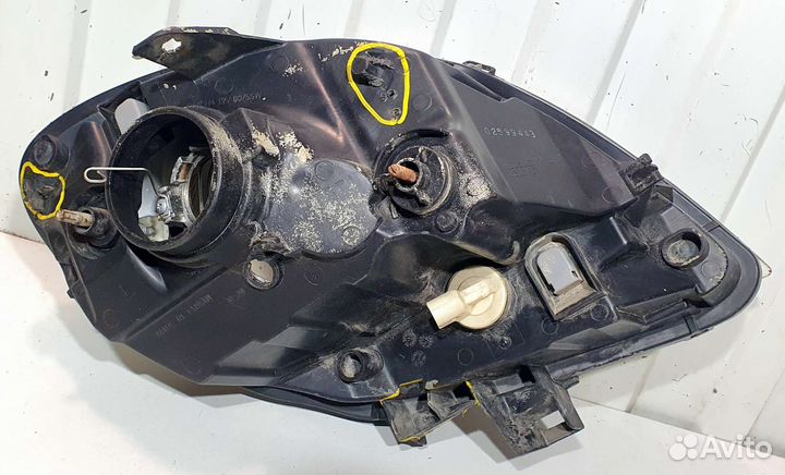 Фара левая Renault Kangoo 2003-2008