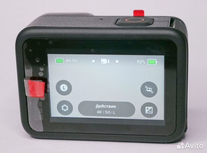 GoPro 10 с креплением на каску