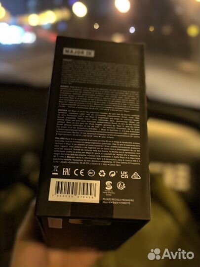 Marshall major 4 оригинал черные